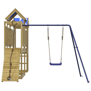 vidaXL Outdoor Playset Impregnated Wood Pine