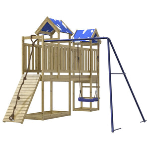 vidaXL Outdoor Playset Impregnated Wood Pine