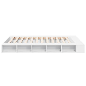 vidaXL Bed Frame without Mattress White 140x200 cm