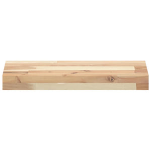 vidaXL Floating Shelf 40x20x4 cm Untreated Solid Wood Acacia