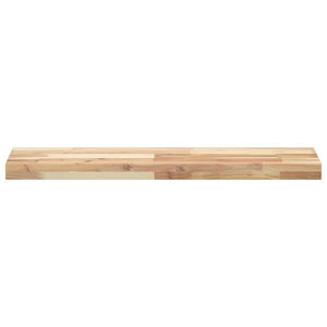 vidaXL Floating Shelf 80x20x4 cm Untreated Solid Wood Acacia