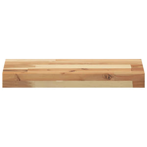 vidaXL Floating Shelf 40x20x4 cm Oil Finished Solid Wood Acacia