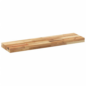 vidaXL Floating Shelf 80x20x4 cm Oil Finished Solid Wood Acacia