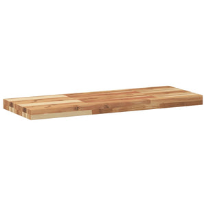 vidaXL Floating Shelf 100x30x4 cm Oil Finished Solid Wood Acacia