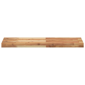 vidaXL Floating Shelf 100x30x4 cm Oil Finished Solid Wood Acacia