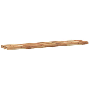 vidaXL Floating Shelf 120x30x4 cm Oil Finished Solid Wood Acacia