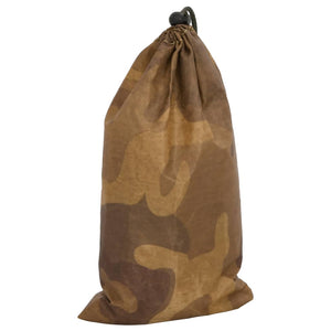 vidaXL Camouflage Net with Storage Bag 312x140 cm Sand