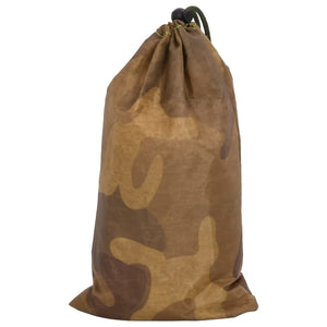 vidaXL Camouflage Net with Storage Bag 706x140 cm Sand