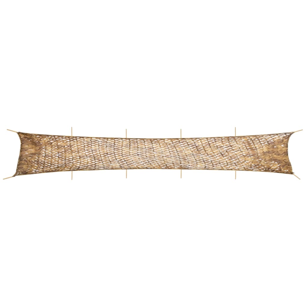 vidaXL Camouflage Net with Storage Bag 1038x137 cm Sand