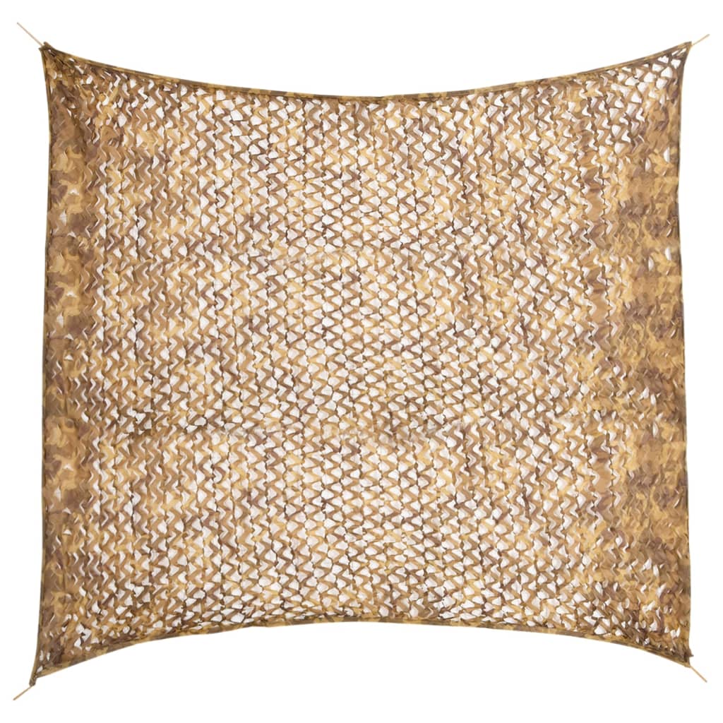 vidaXL Camouflage Net with Storage Bag 316x296 cm Sand