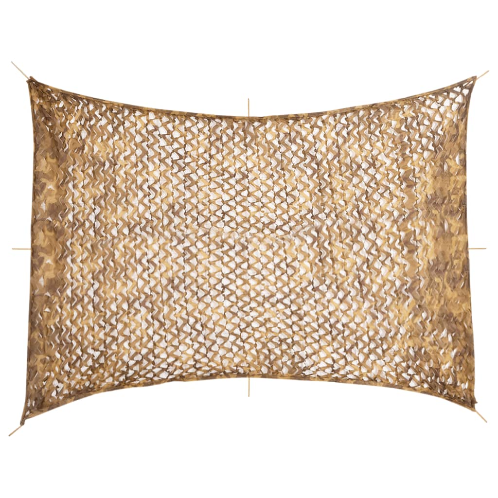 vidaXL Camouflage Net with Storage Bag 516x400 cm Sand