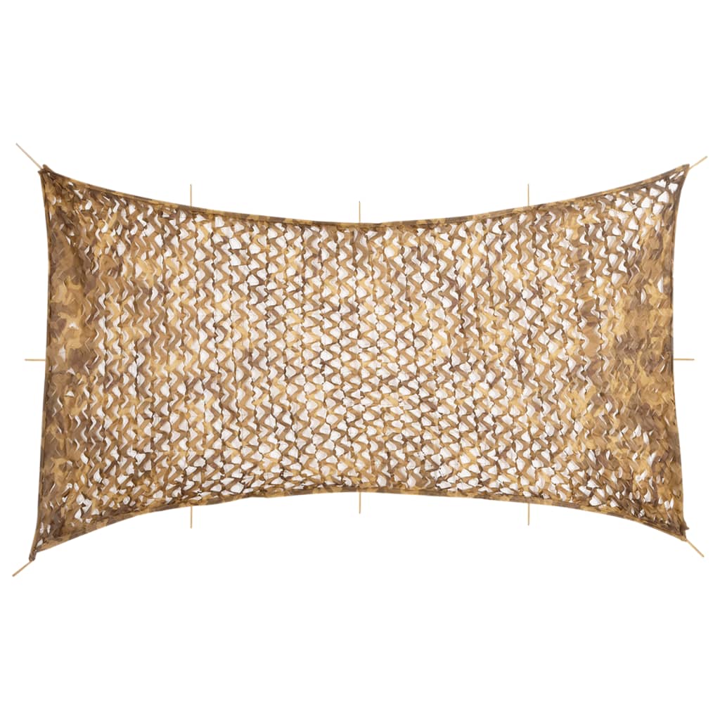 vidaXL Camouflage Net with Storage Bag 816x520 cm Sand
