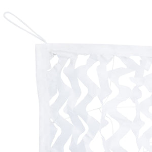 vidaXL Camouflage Net with Storage Bag 1038x137 cm White