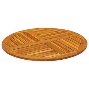 vidaXL Table Top Ø90x2.2 cm Round Solid Wood Acacia