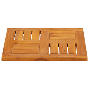 vidaXL Table Top 40x40x2 cm Square Solid Wood Acacia