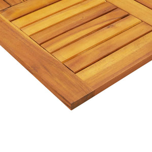 vidaXL Table Top 70x70x2 cm Square Solid Wood Acacia