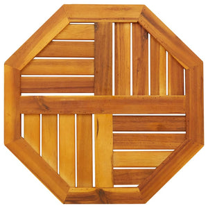 vidaXL Table Top 50x50x2 cm Octagonal Solid Wood Acacia