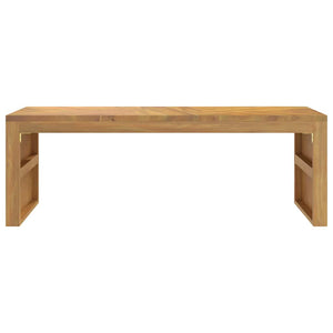 vidaXL Coffee Table 110x35x38 cm Solid Wood Teak