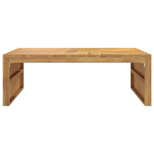 vidaXL Coffee Table 110x60x38 cm Solid Wood Teak