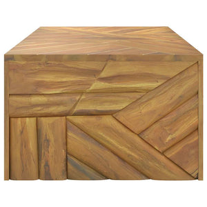 vidaXL Coffee Table 110x60x38 cm Solid Wood Teak