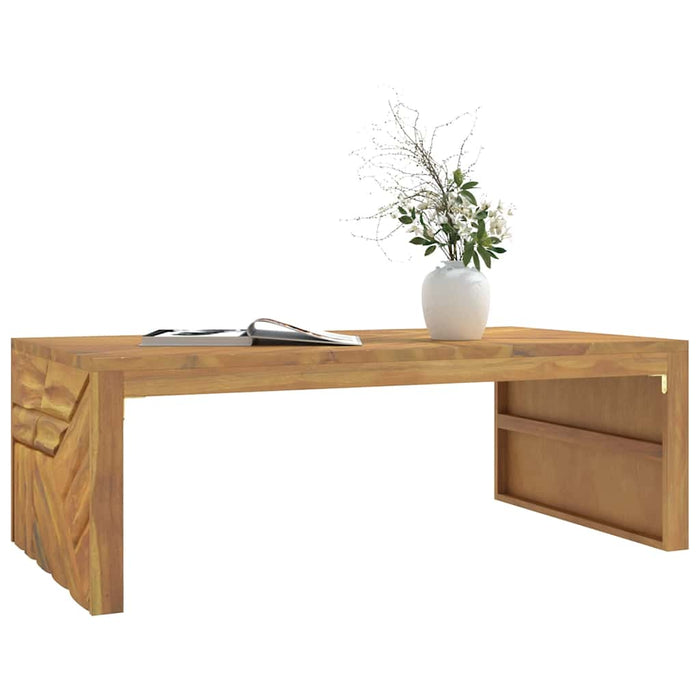 vidaXL Coffee Table 110x60x38 cm Solid Wood Teak