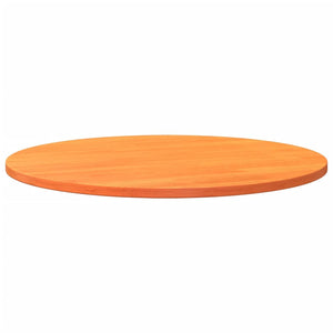 vidaXL Table Top Round Wax Brown Ø90x2.5 cm Solid Wood Pine