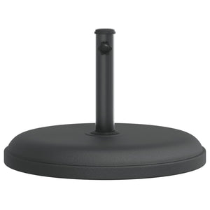 vidaXL Parasol Base for Ø32/35/38 mm Poles 25 kg Round