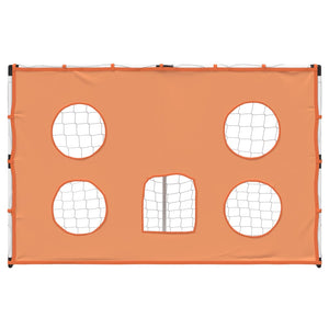 vidaXL Kids' Football Goal with Targeting Mat and Ball 182x62x118 cm