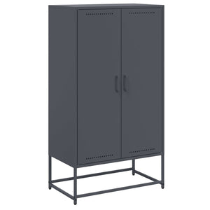 vidaXL Highboard Anthracite 68.5x38.5x123.5 cm Steel