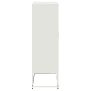 vidaXL Highboard Pink 68.5x38.5x123.5 cm Steel