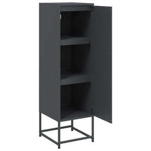 vidaXL Highboard Anthracite 36x39x123 cm Steel