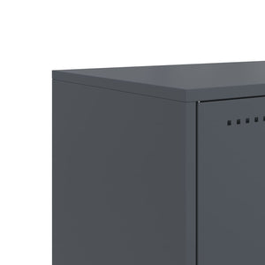 vidaXL Highboard Olive Green 36x39x123 cm Steel