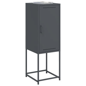 vidaXL Highboard Anthracite 36x39x107 cm Steel