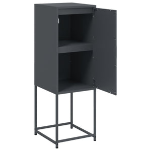 vidaXL Highboard Anthracite 36x39x107 cm Steel