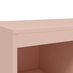 vidaXL Highboard Pink 68.5x39x111.5 cm Cold-rolled Steel