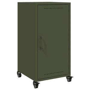 vidaXL Sideboard Olive Green 36x39x72 cm Cold-rolled Steel