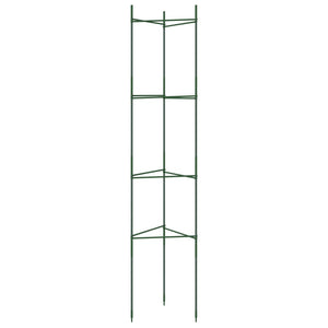 vidaXL Tomato Cage 2 pcs 154 cm Steel and PP