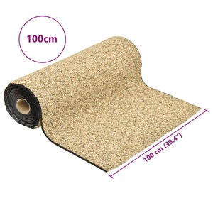 vidaXL Stone Liner Natural Sand 100x100 cm