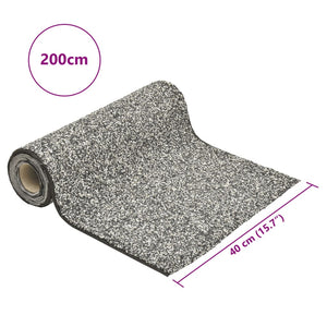 vidaXL Stone Liner Grey 200x40 cm