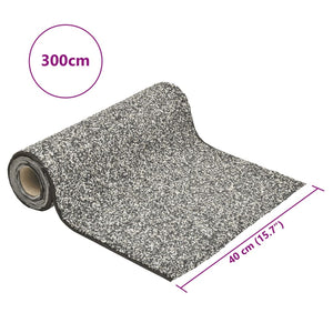 vidaXL Stone Liner Grey 300x40 cm