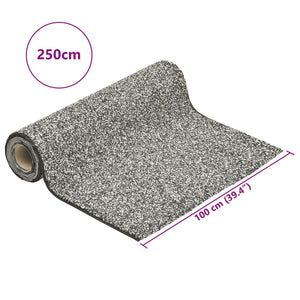 vidaXL Stone Liner Grey 250x100 cm