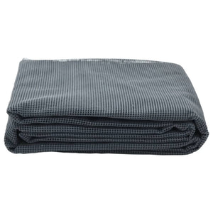 vidaXL Camping Floor Mat Anthracite 4x2 m