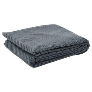 vidaXL Camping Floor Mat Anthracite 4.5x2.5 m