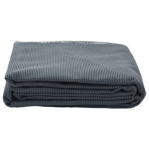 vidaXL Camping Floor Mat Anthracite 4.5x2.5 m