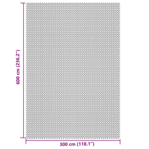 vidaXL Camping Floor Mat Cream 6x3 m