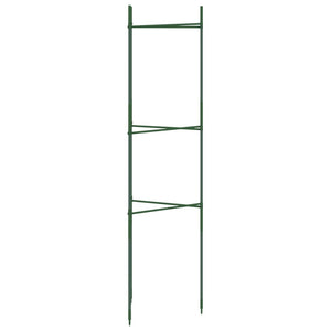 vidaXL Tomato Cages 4 pcs 116 cm Steel and PP