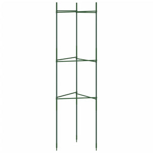 vidaXL Tomato Cages 4 pcs 116 cm Steel and PP