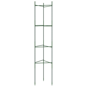 vidaXL Tomato Cages 4 pcs 154 cm Steel and PP