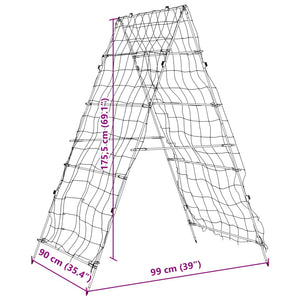 vidaXL Garden Trellises for Climbing Plants 2 pcs A-Frame Steel