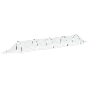 vidaXL Netting Tunnels 4 pcs 1.5x5 m Fibreglass and PP